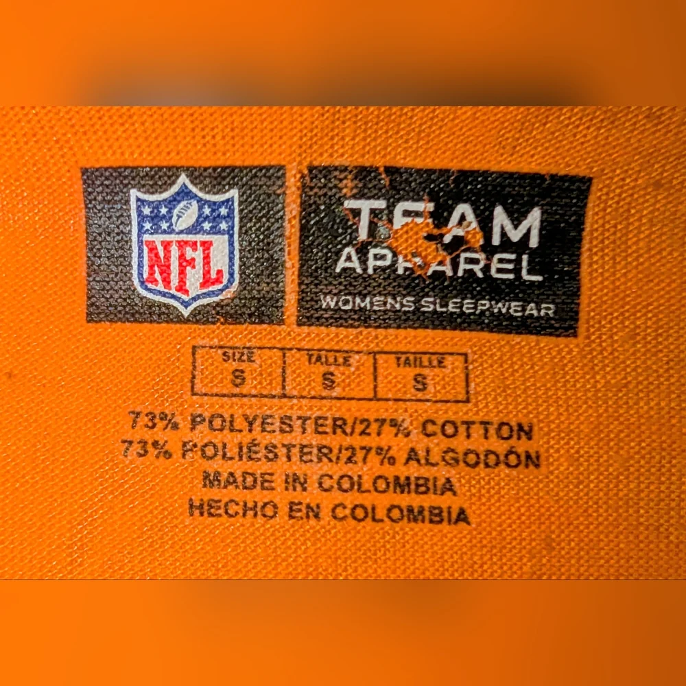 Team Apparel Orange Long Sleeve Tee with Graphic - Picture 3 of 5